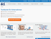 Tablet Screenshot of dclcard.com